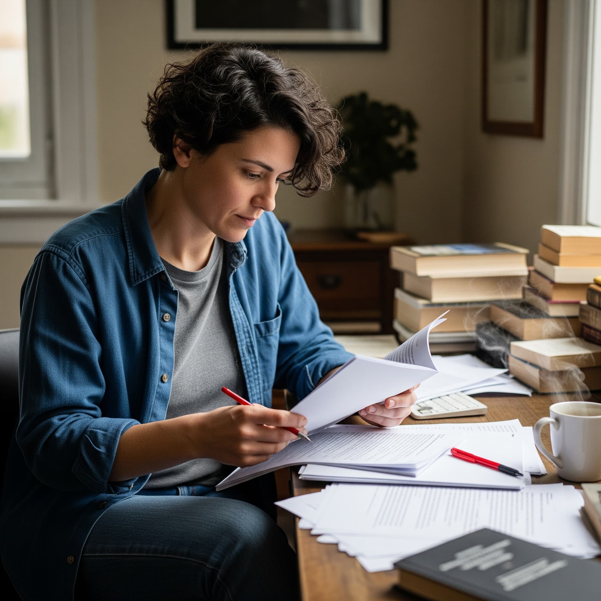 An Author's Editing Process