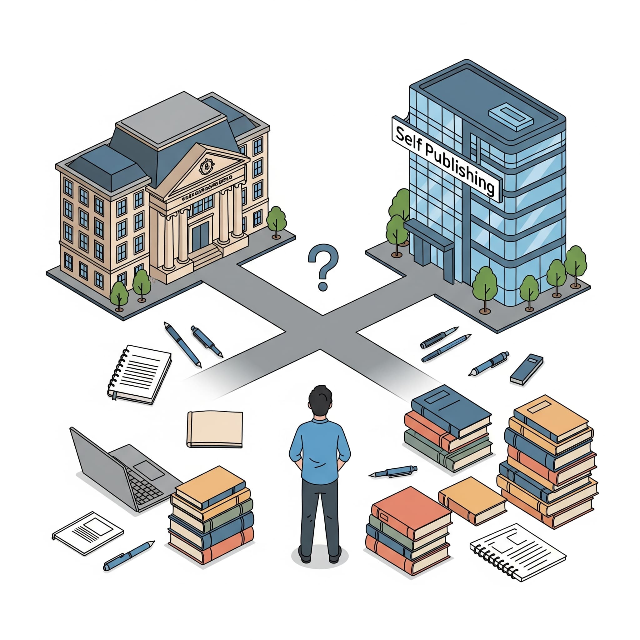 Self Publishing vs. Traditional Publishing: What's Best For You?